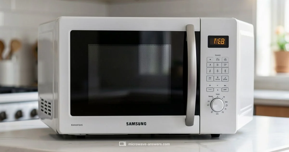 ME18H704SFS Setup Guide - Microwave Answers