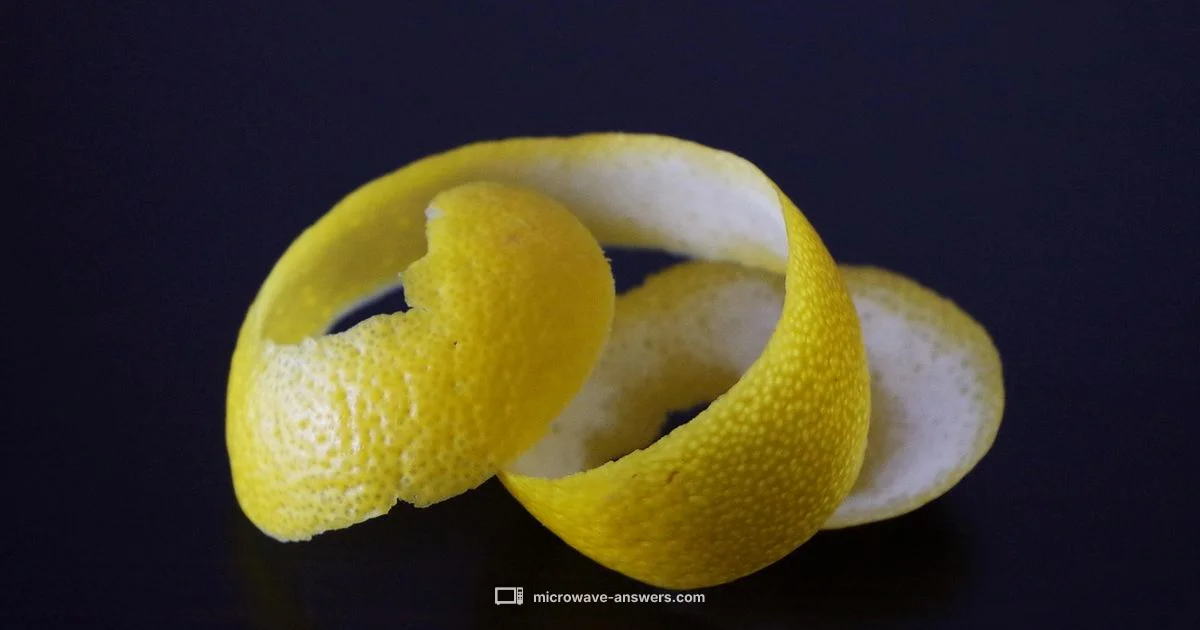 Lemon Deodorizing in Microwave - Microwave Answers
