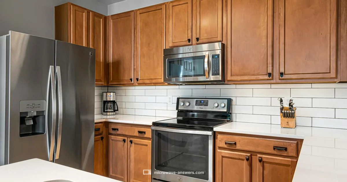 Built-In Microwave Fit - Microwave Answers