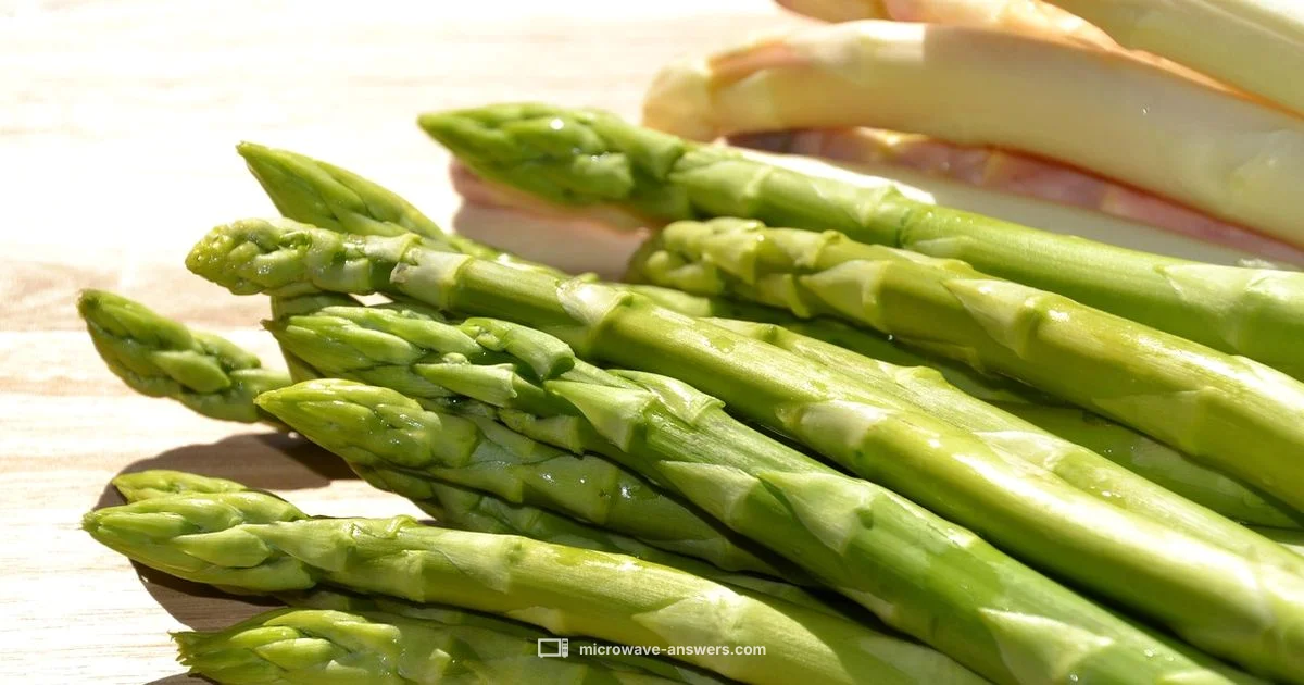 Steam Perfect Asparagus - Microwave Answers