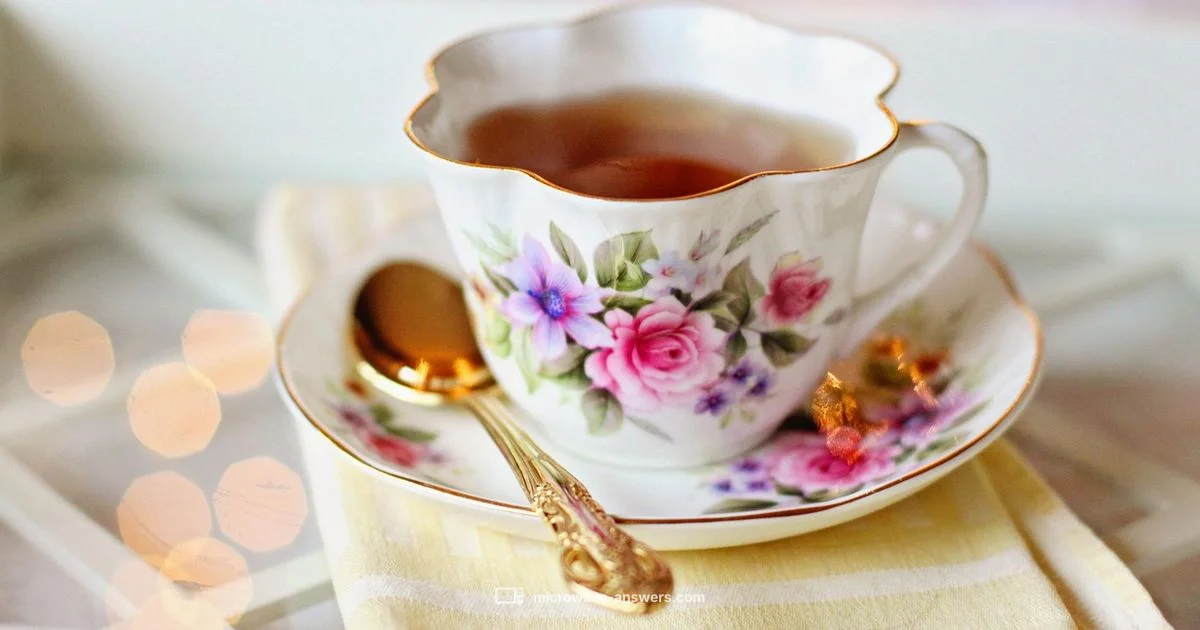 Microwave Tea Basics - Microwave Answers