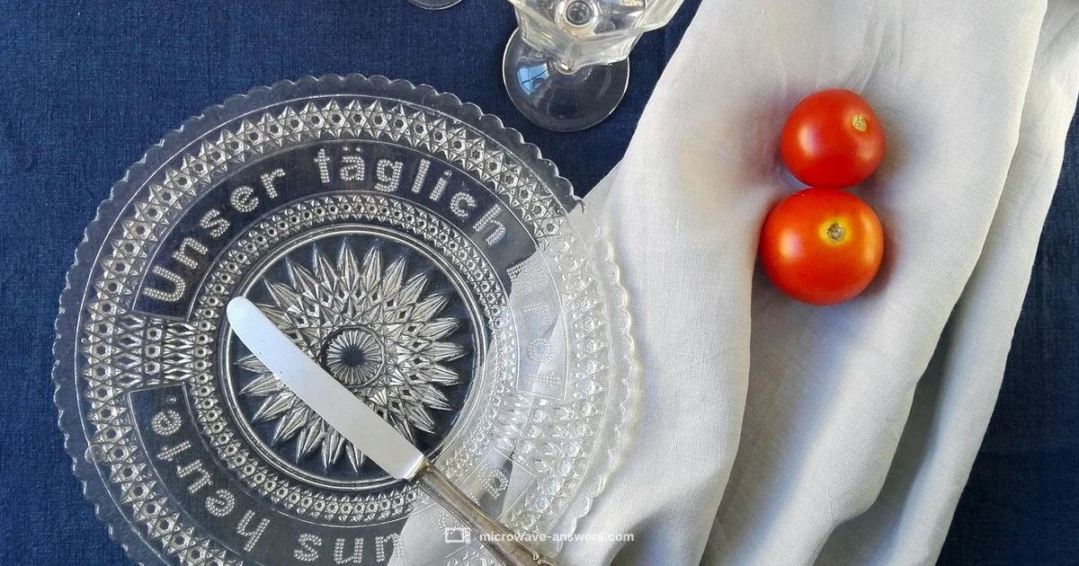 Glass Plate Safety - Microwave Answers