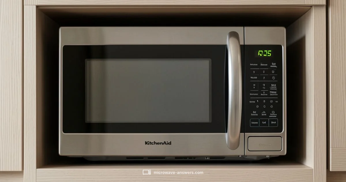 Low Profile KitchenAid - Microwave Answers