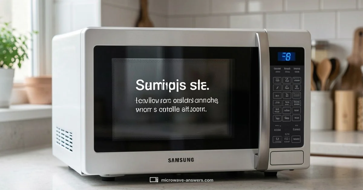 SE Code Fix - Microwave Answers