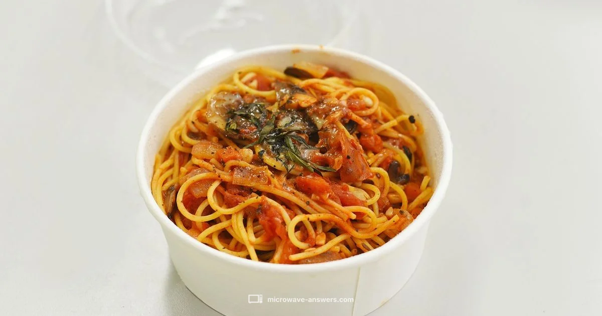 Microwave Pasta Guide - Microwave Answers