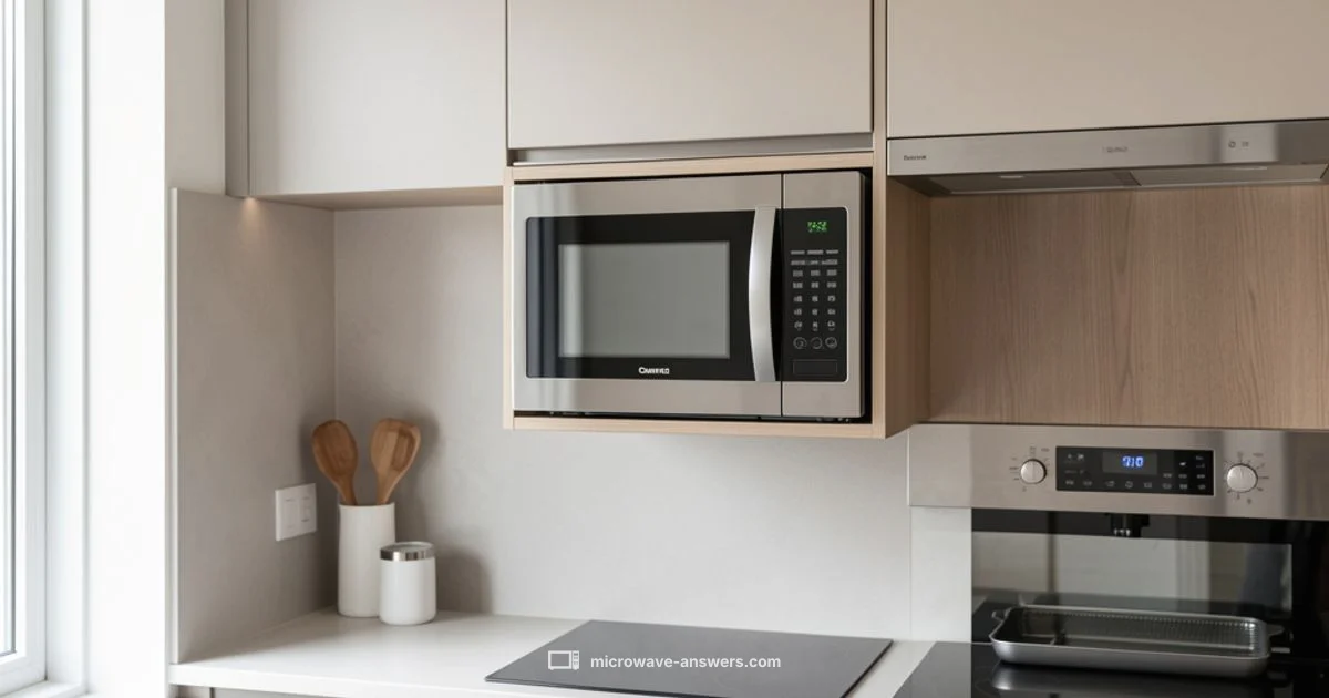 Under-Cabinet Microwave Mount - Microwave Answers