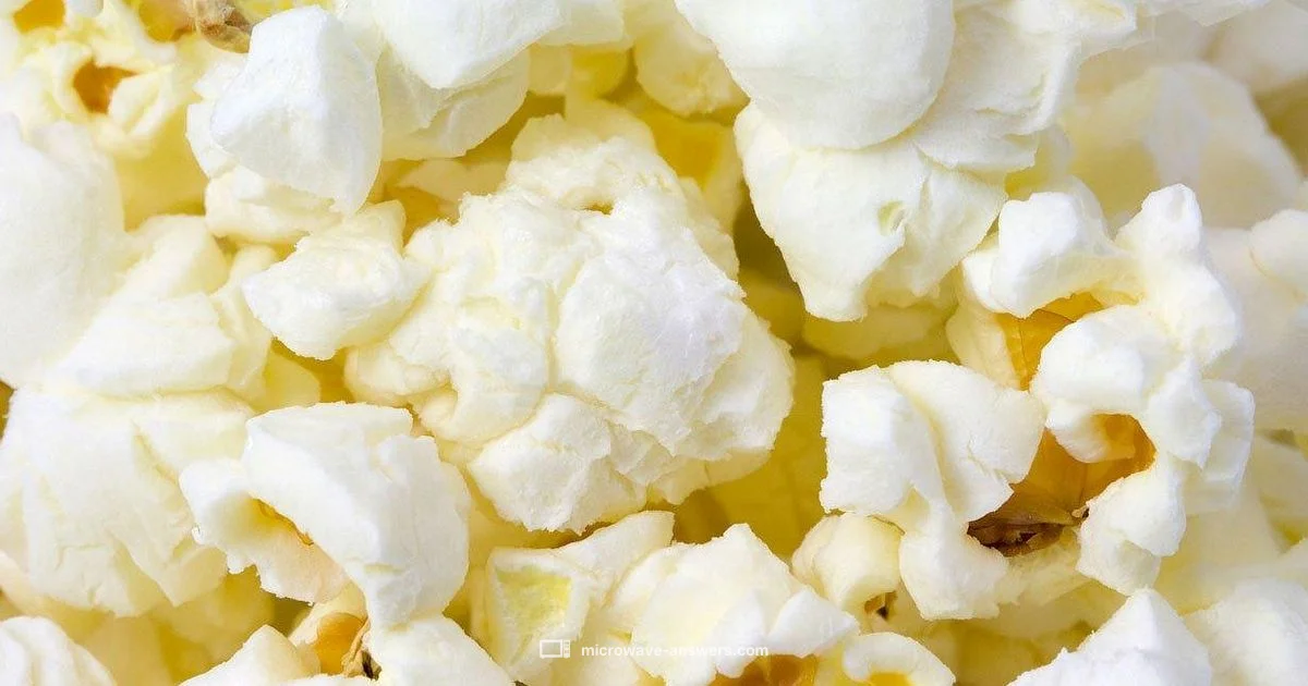 Low Cal Popcorn - Microwave Answers