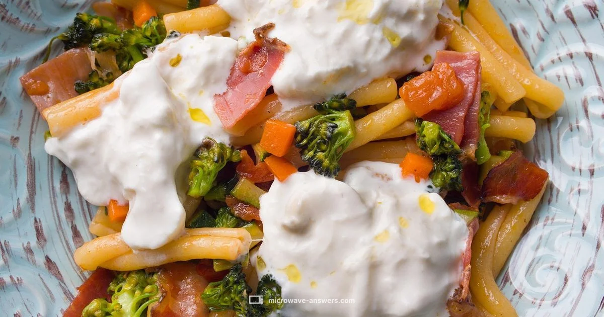 Microwave Pasta Guide - Microwave Answers