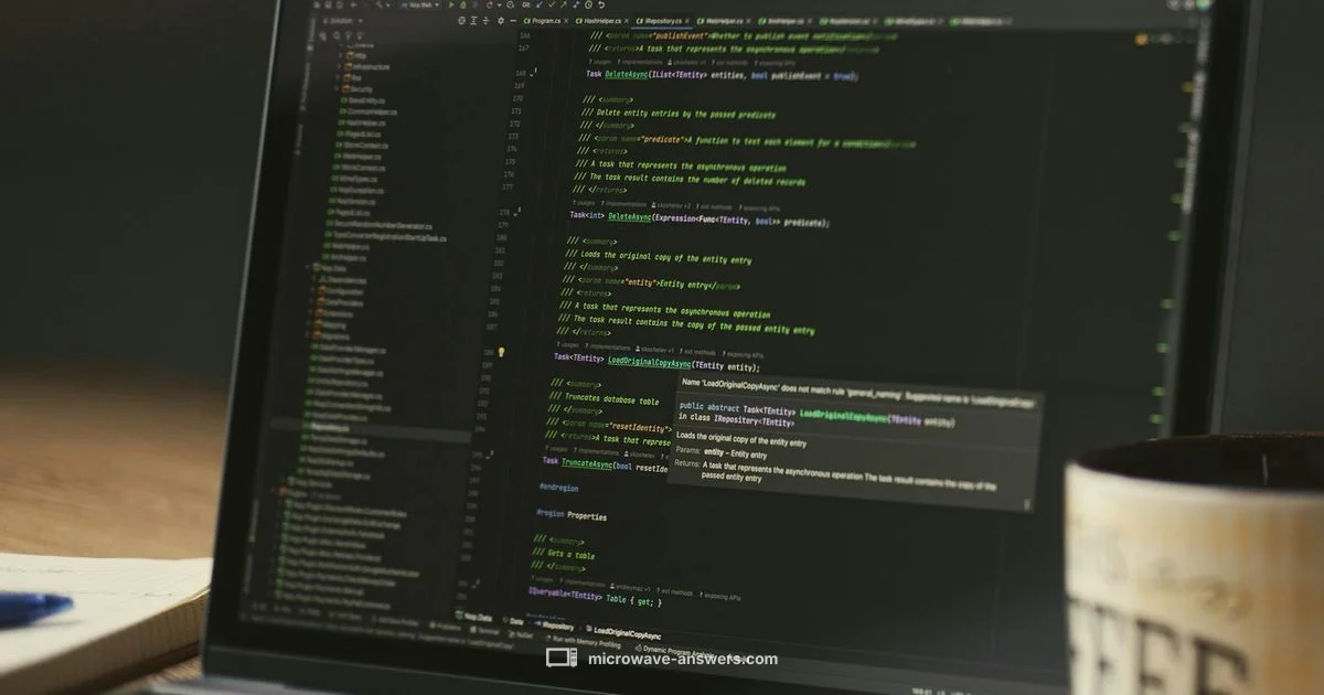 Model Code Explained - Microwave Answers