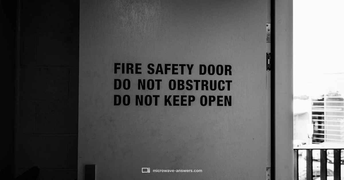 Door Safety - Microwave Answers