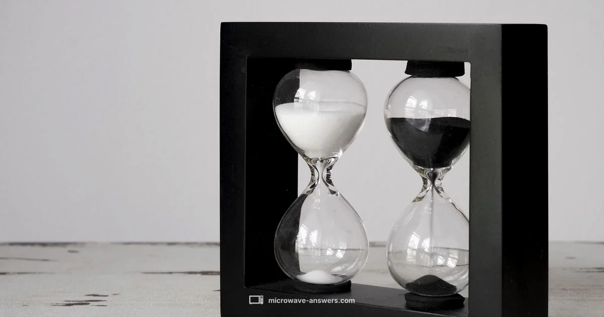 Timing Microwave Mastery - Microwave Answers