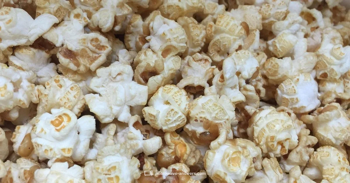 Stovetop Popcorn - Microwave Answers