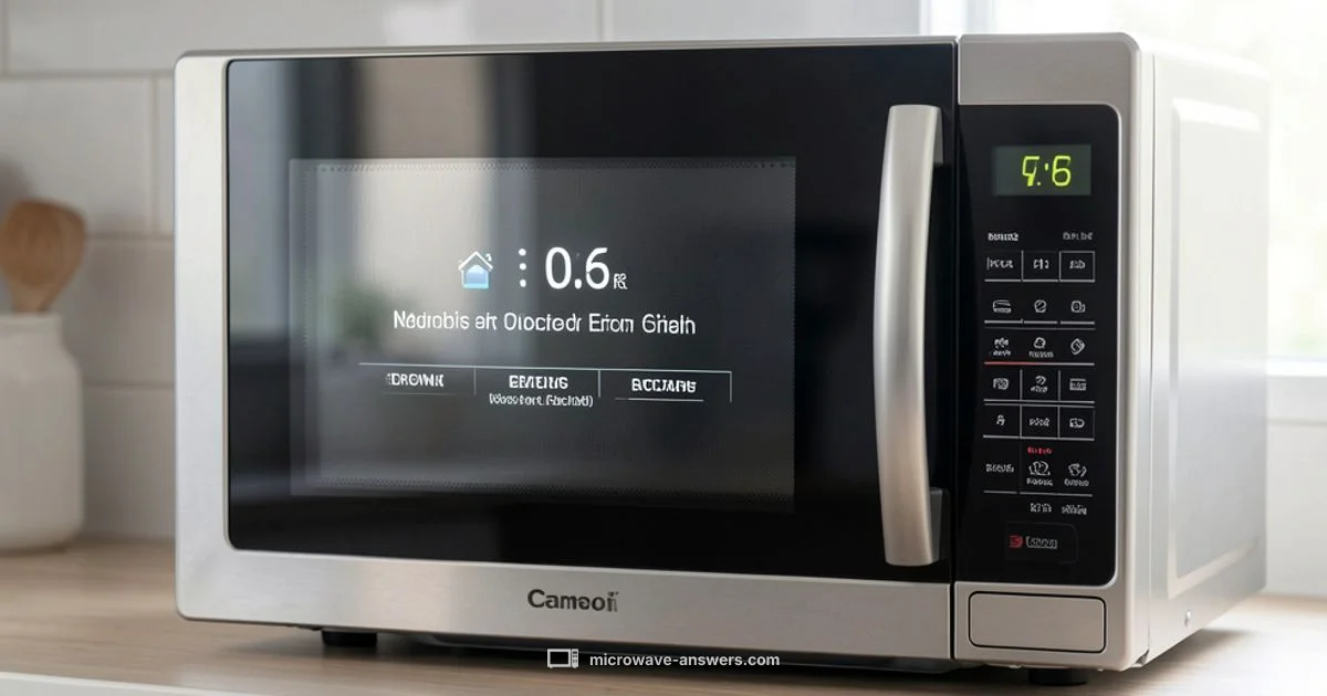 Microwave Error Fix - Microwave Answers