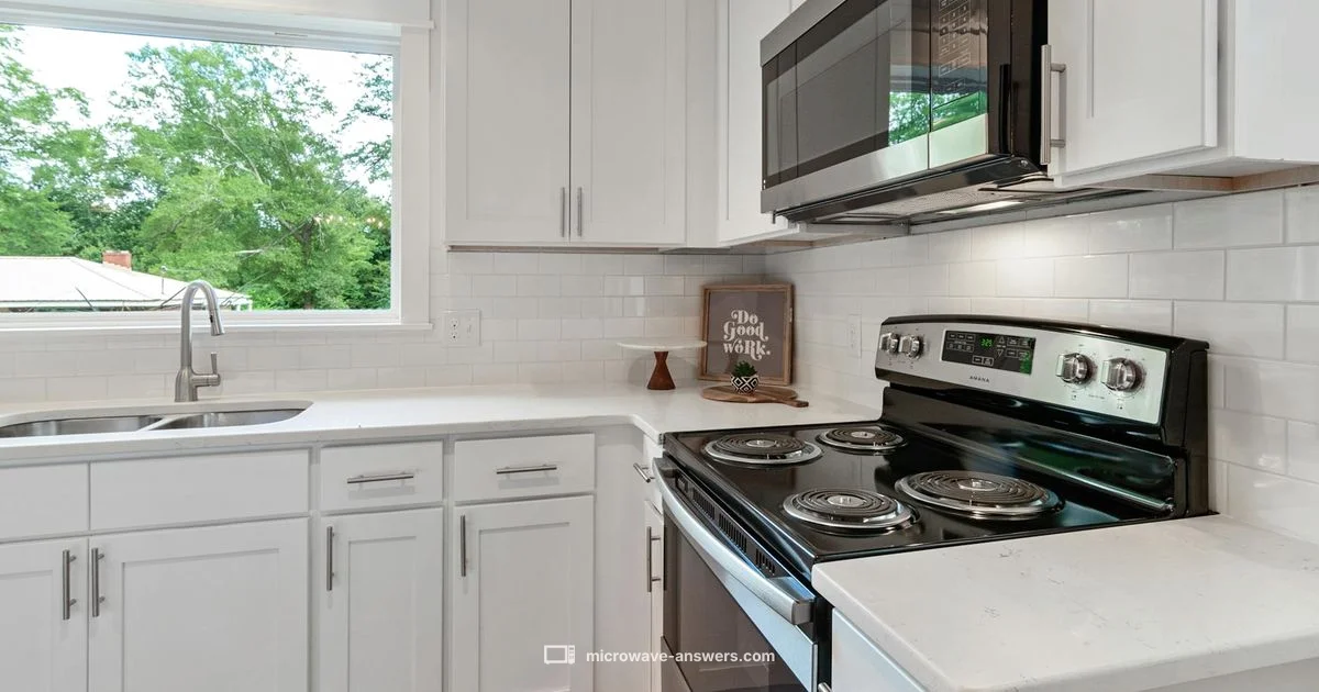 White Over Range - Microwave Answers