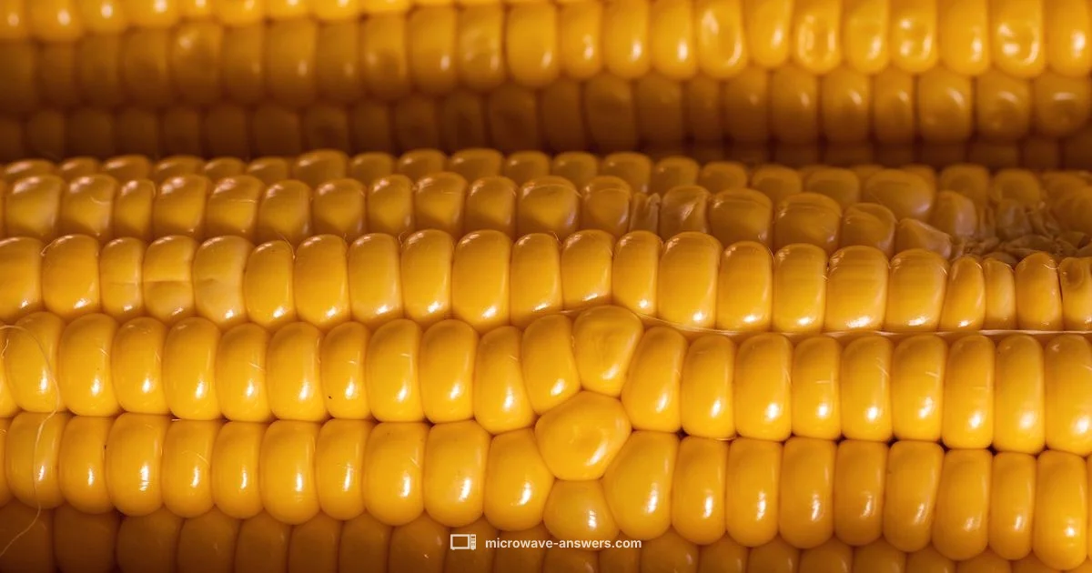 Microwave Corn Quick Guide - Microwave Answers