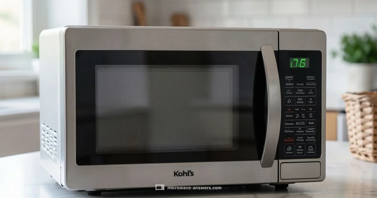 Kohls Microwave Ovens - Microwave Answers