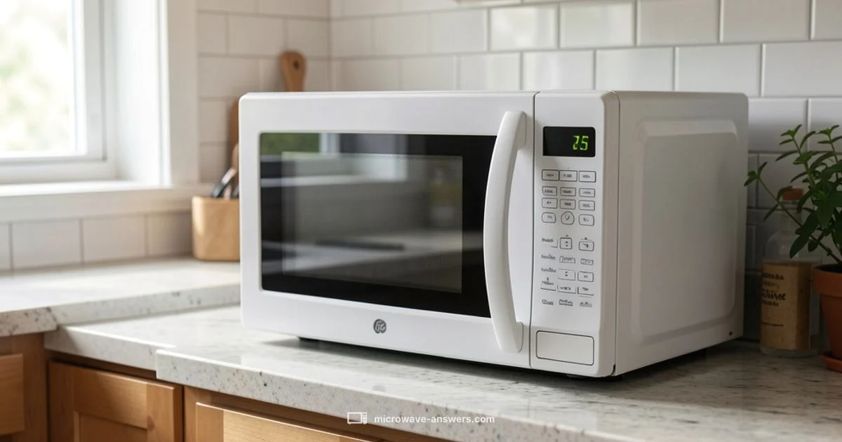 Under Counter GE Microwave - Microwave Answers