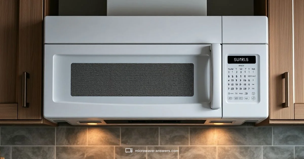 Over The Range Vent - Microwave Answers