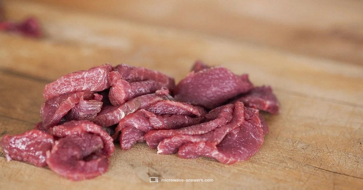 Defrost Meat Safely - Microwave Answers
