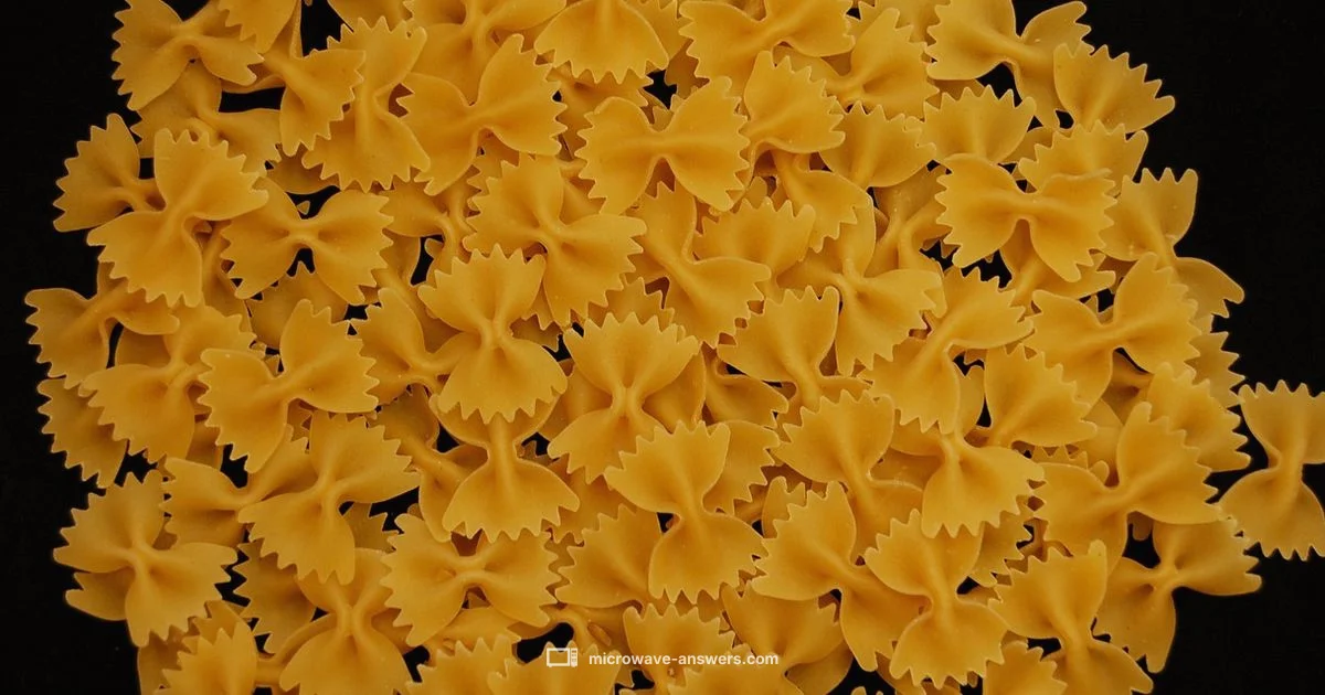 Microwave Pasta Guide - Microwave Answers