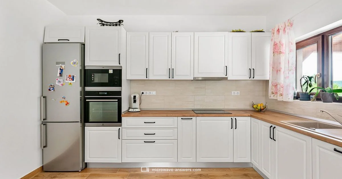 Hidden Microwave in Small Kitchen - Microwave Answers