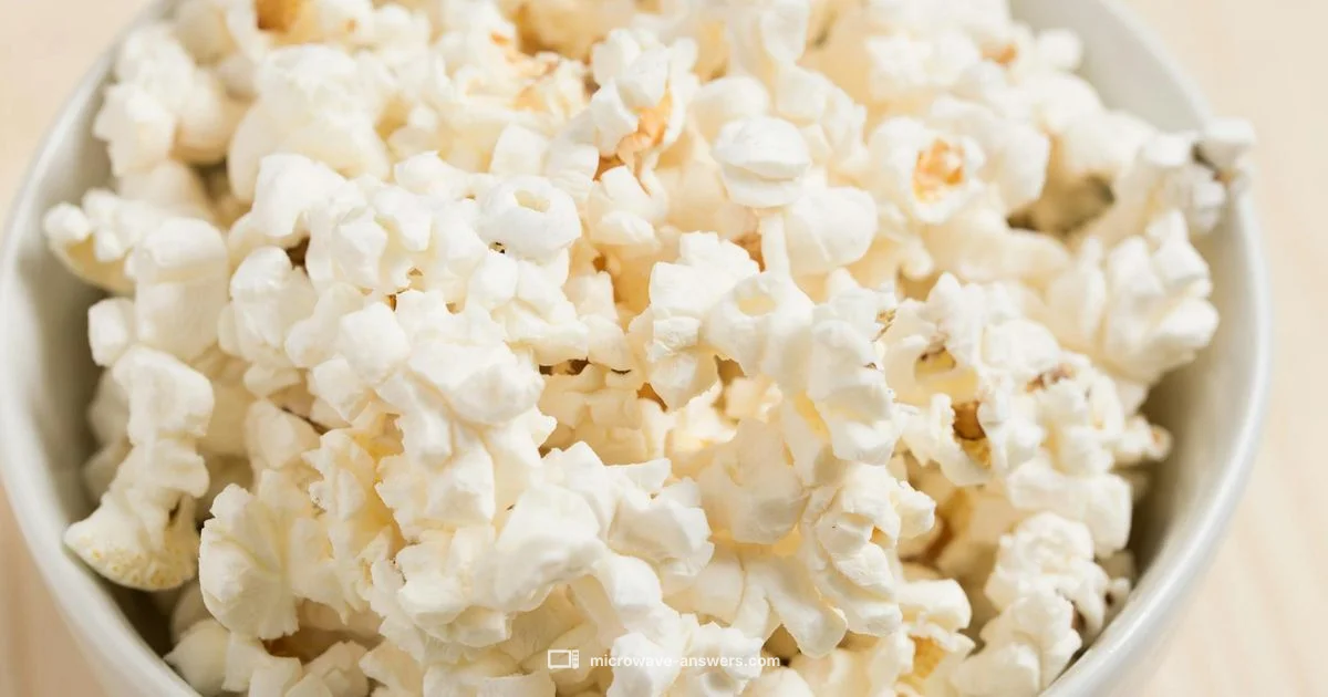 Popcorn in Bag - Microwave Answers