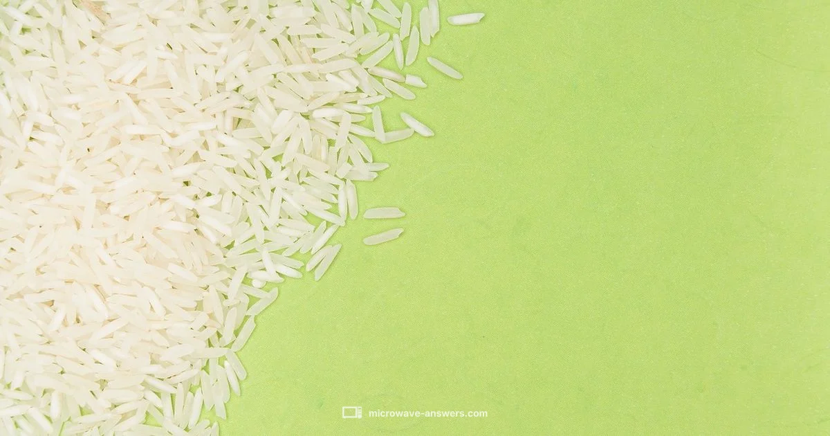 Fix Microwave Rice - Microwave Answers