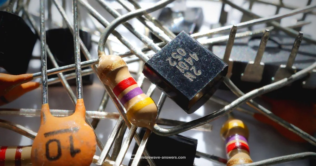 Check Microwave Capacitor - Microwave Answers