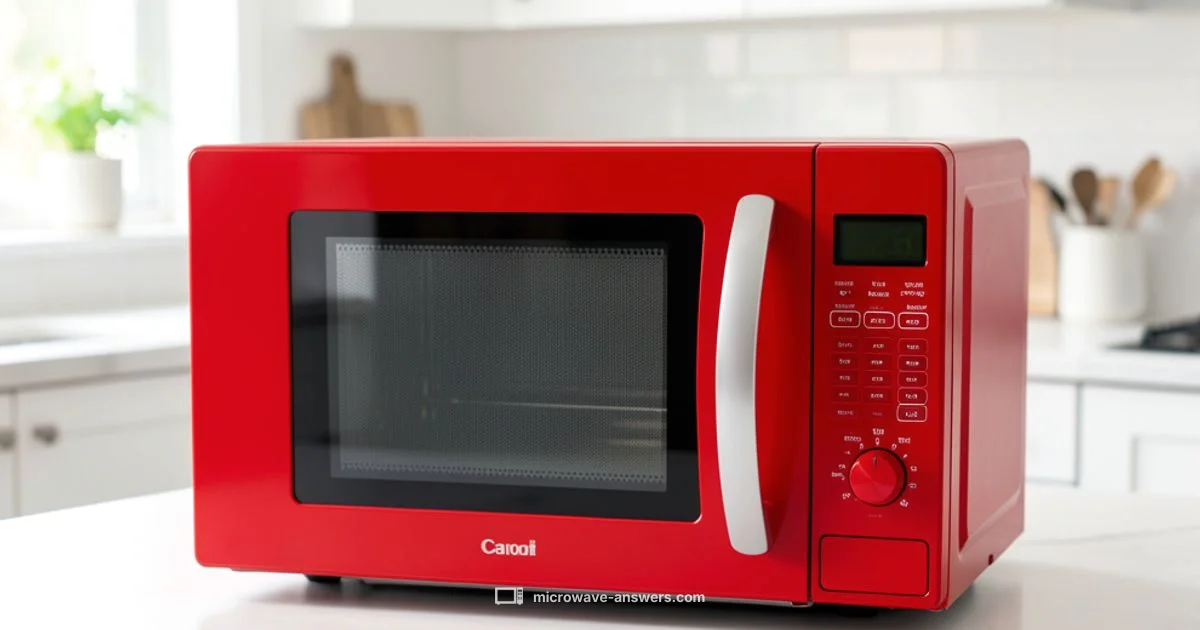 Red Microwave Guide - Microwave Answers