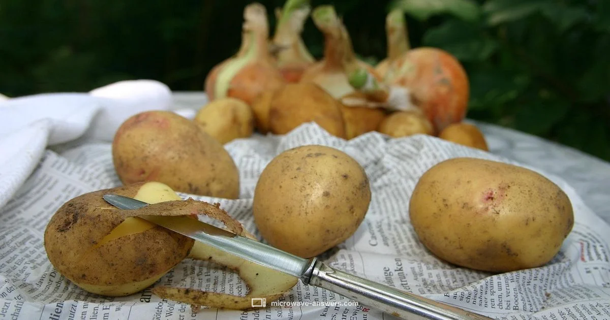 Crispy Two-Stage Potato - Microwave Answers