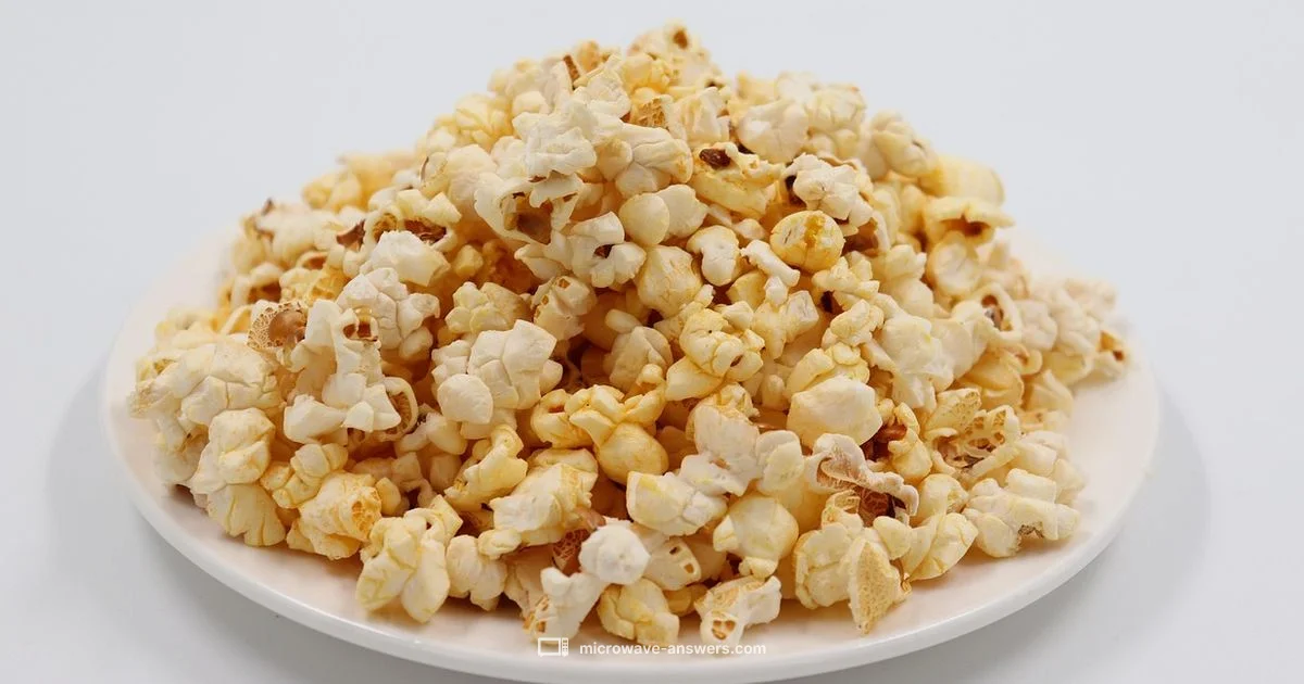 Heart Health Popcorn - Microwave Answers
