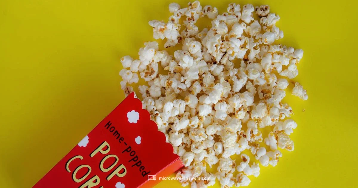 Popcorn Calories - Microwave Answers