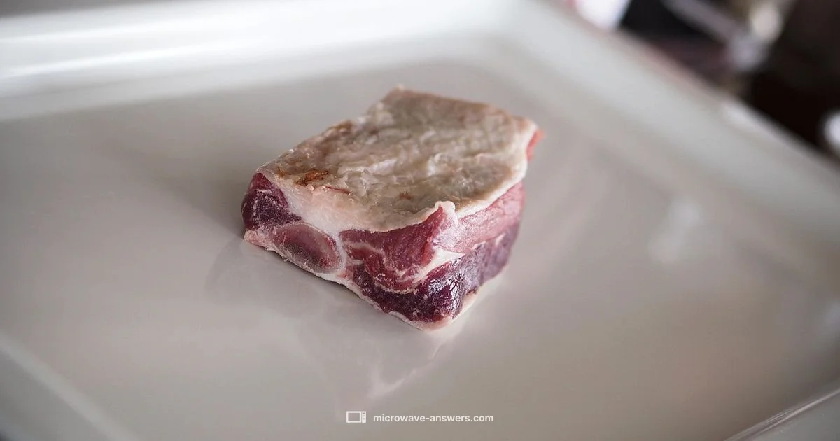 Defrost Ground Beef Safely - Microwave Answers