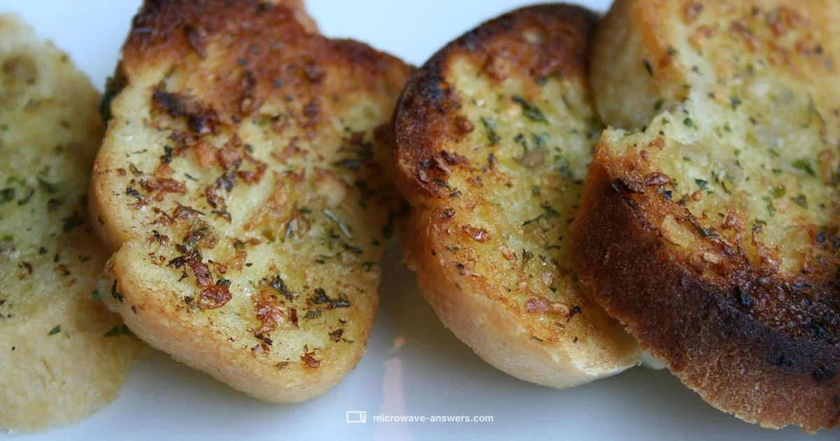 Microwave Garlic Bread - Microwave Answers