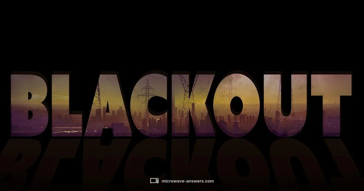 Outage Guide - Microwave Answers