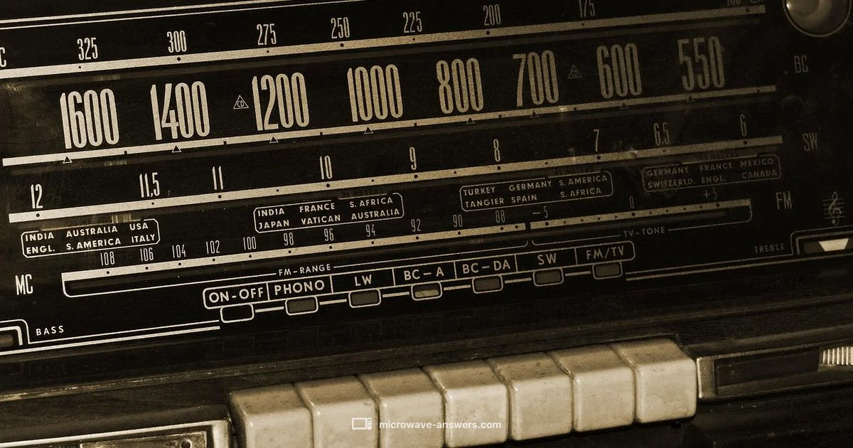Microwave vs Radio Waves - Microwave Answers