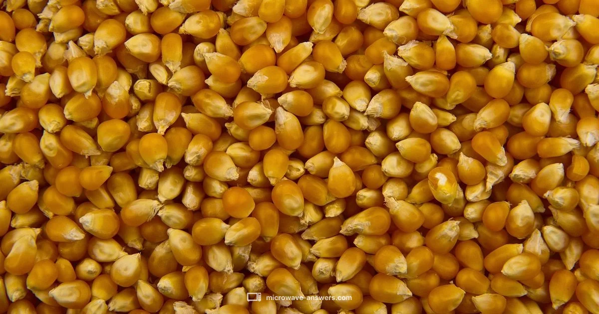 Popcorn Health - Microwave Answers