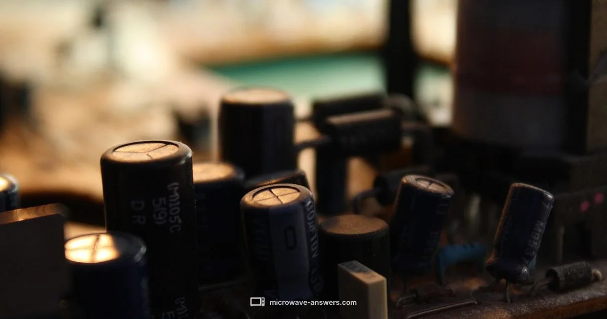 Capacitor Quick Check - Microwave Answers