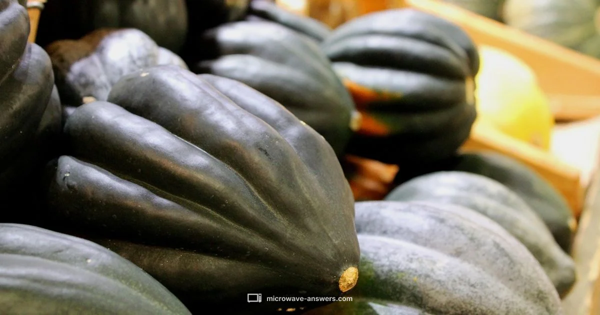 Microwave Acorn Squash - Microwave Answers