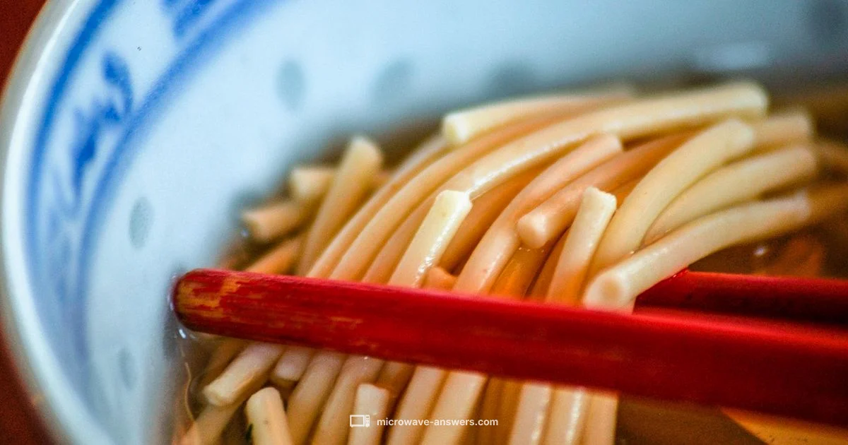 Microwave Noodles Guide - Microwave Answers