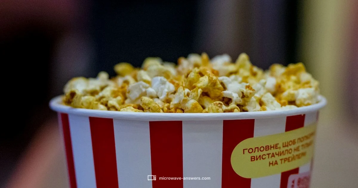 Non-Microwave Popcorn - Microwave Answers