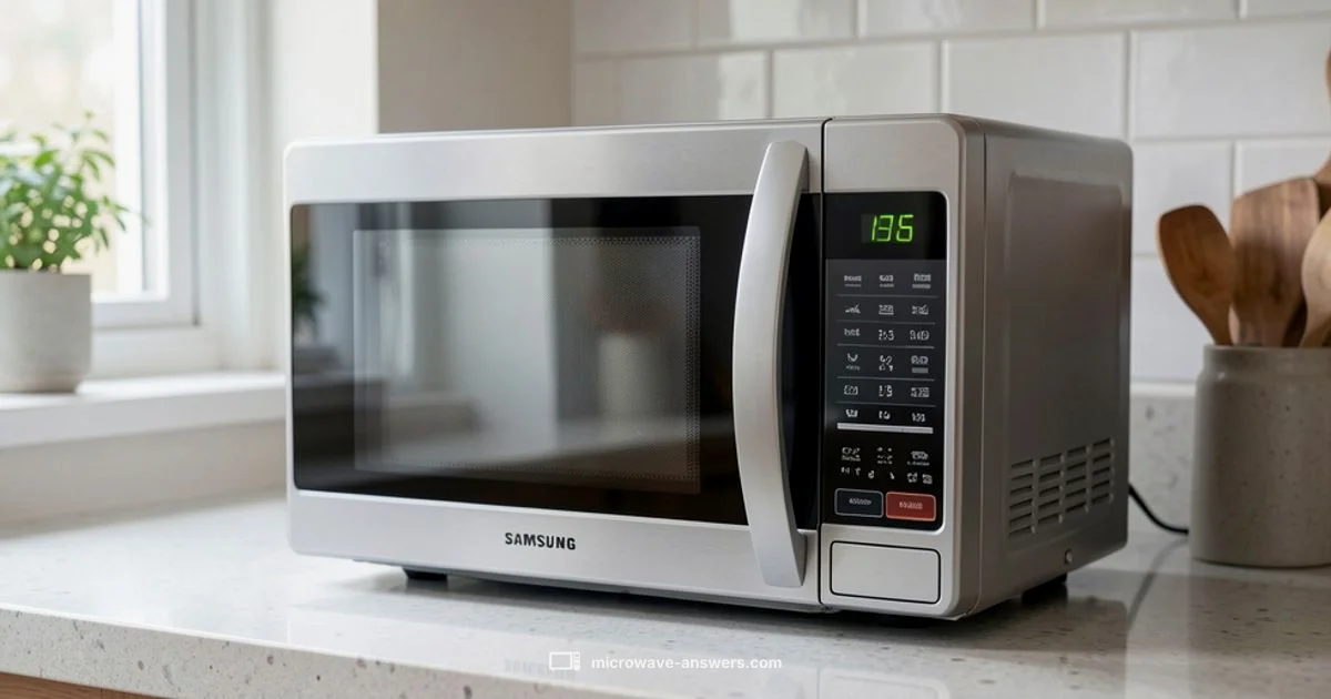 Samsung Countertop - Microwave Answers