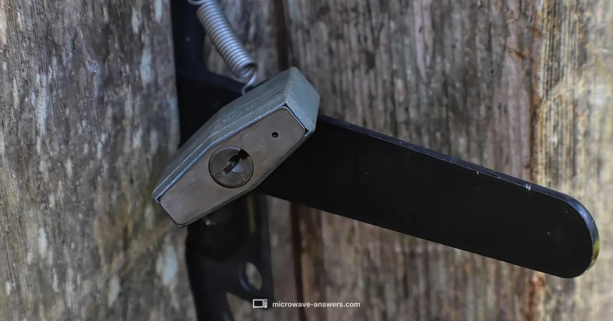 Stop Microwave Locking - Microwave Answers