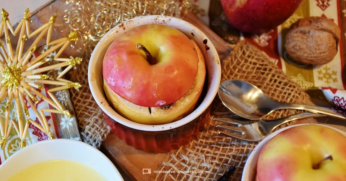 Baked Apples - Microwave Answers